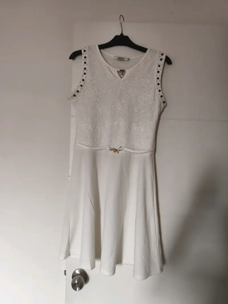 Vestido bicolor elegante - 5
