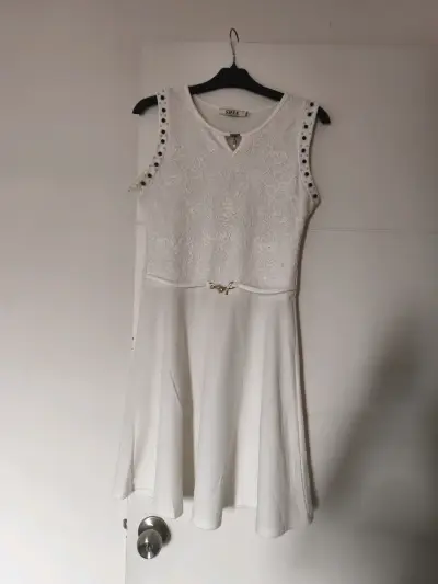 Vestido bicolor elegante - miniatura 5