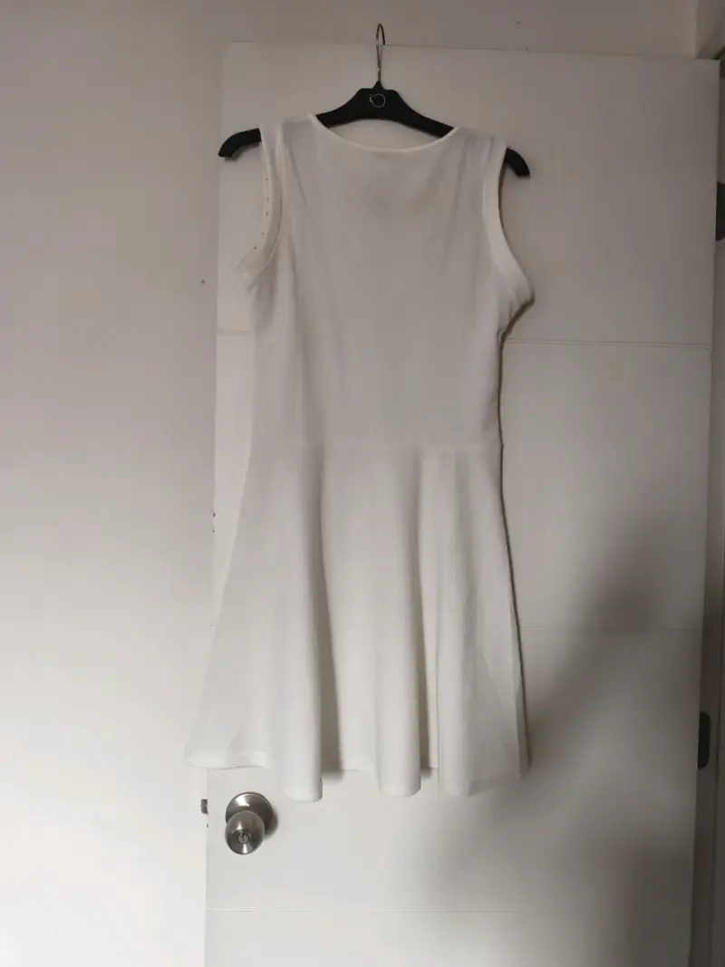 Vestido bicolor elegante - 6