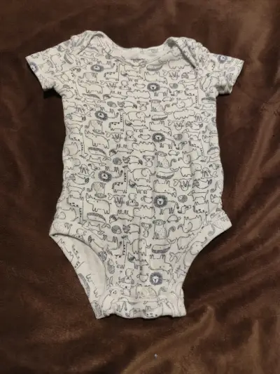 Body de bebé a rayas chic - miniatura 4