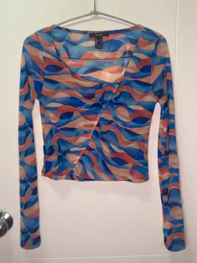 Top malla multicolor Forever 21 - miniatura 3