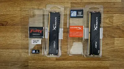 Memoria RAM HyperX Fury DDR4 4gb 3200mhz - miniatura 1