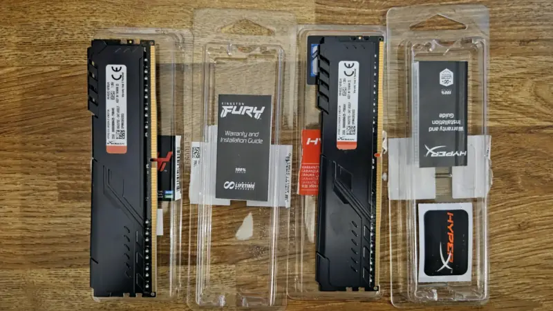 Memoria RAM HyperX Fury DDR4 4gb 3200mhz - 3