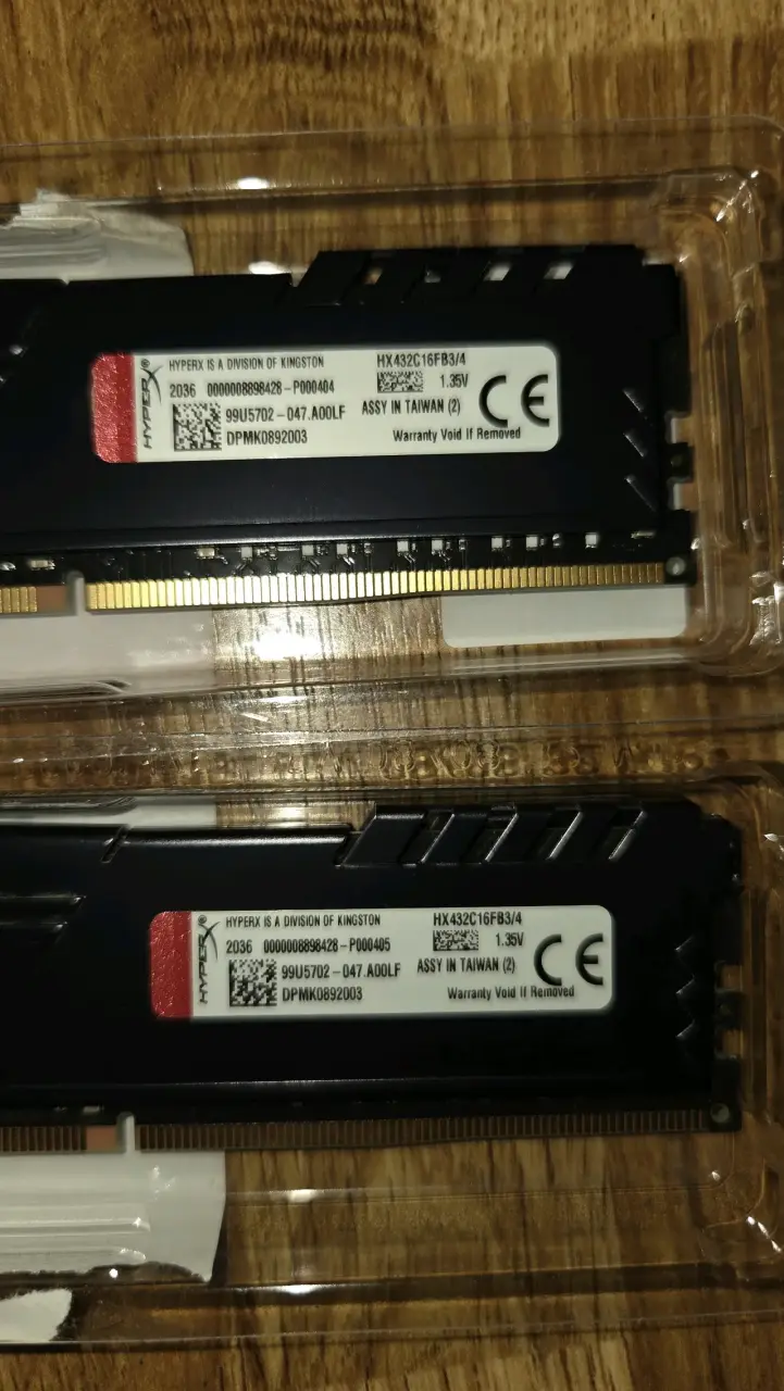 Memoria RAM HyperX Fury DDR4 4gb 3200mhz - 4