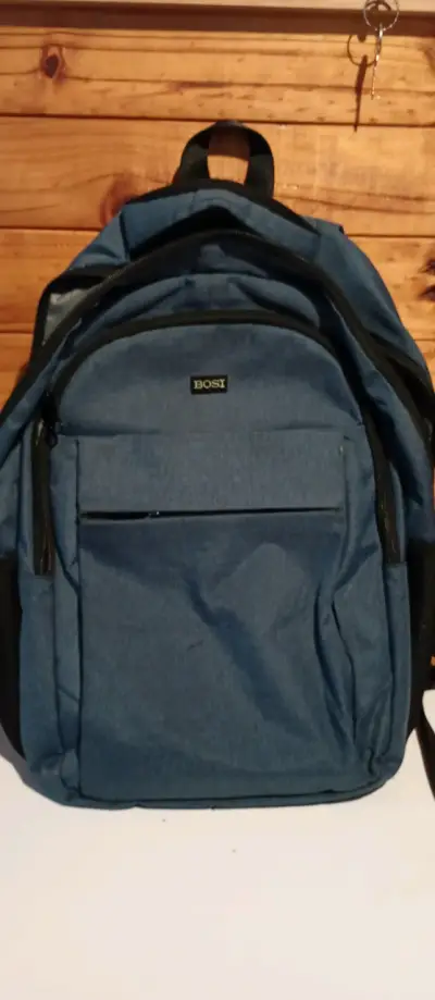 Mochila azul Bosi - miniatura 1