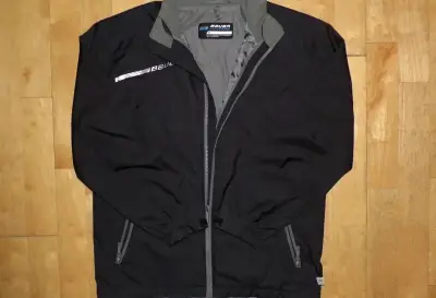 Chaqueta negra Bauer con cierre - miniatura 1