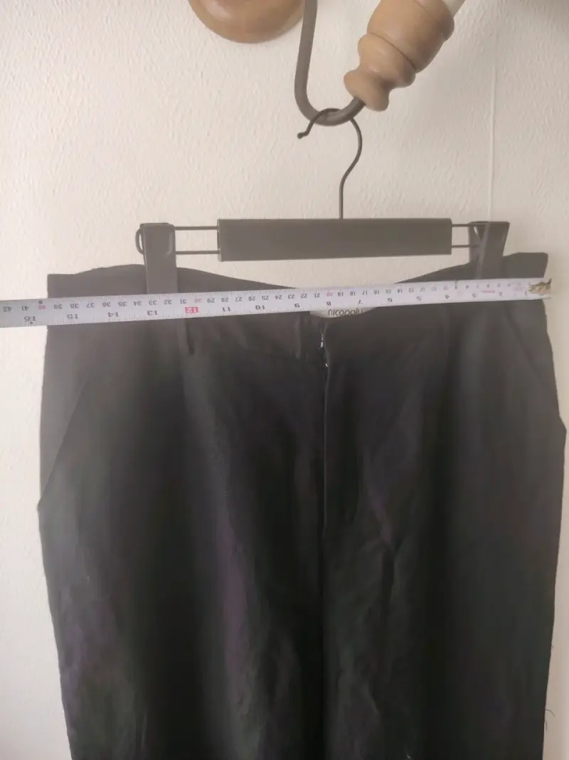 Pantalón negro tallado XL - 3