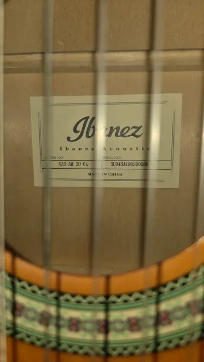 Guitarra Ibanez ga3-am + accesorios - miniatura 2
