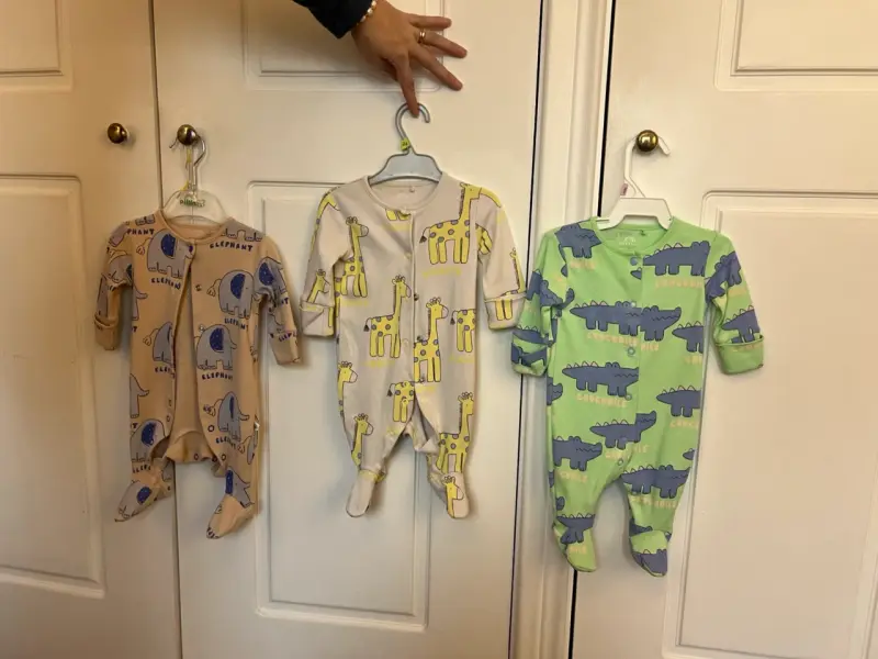 Set de pijamas de bebé estampados