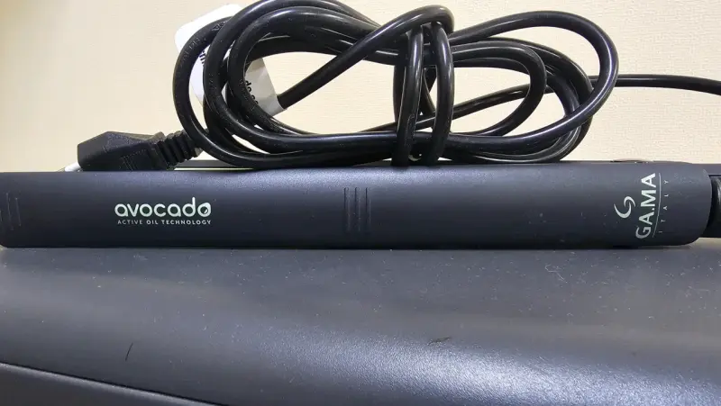 Plancha para el pelo negra abocado Gama - 2