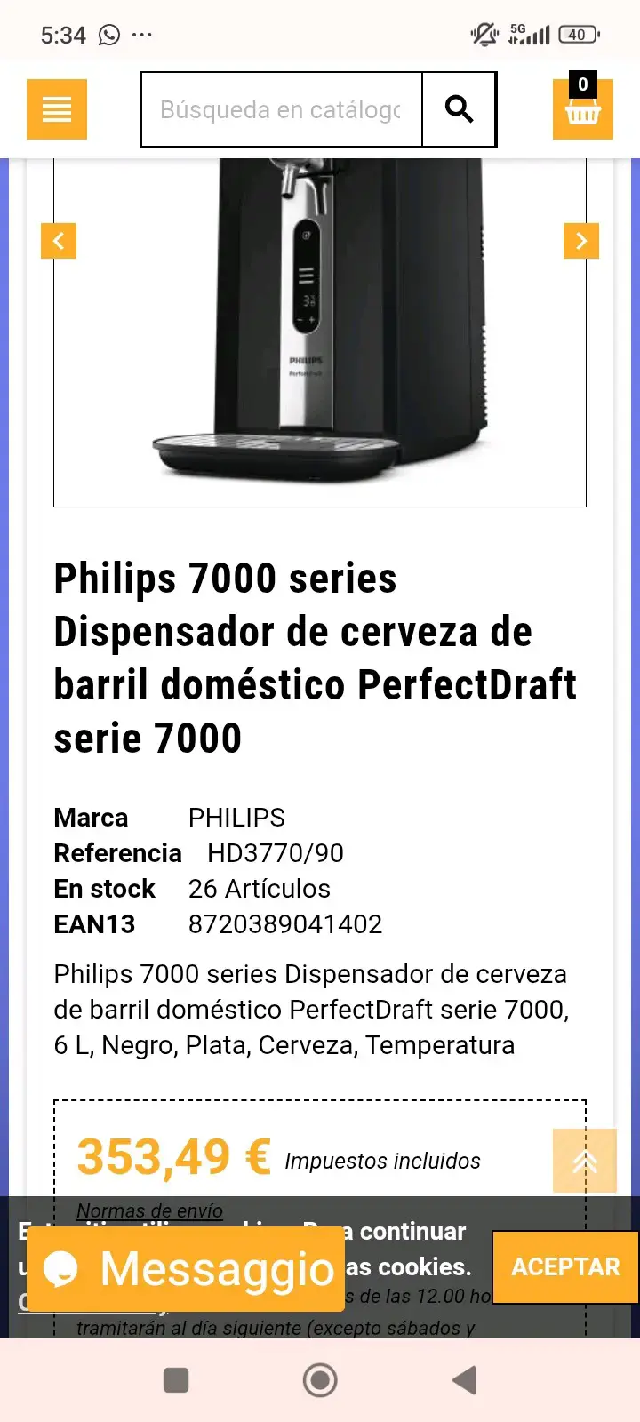 Dispensador de cerveza compacto - 3