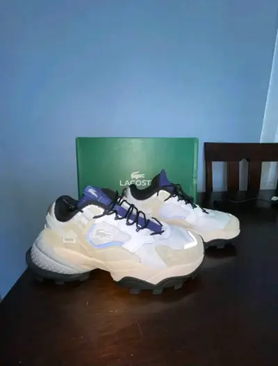 Zapatillas deportivas Lacoste blancas - miniatura 1