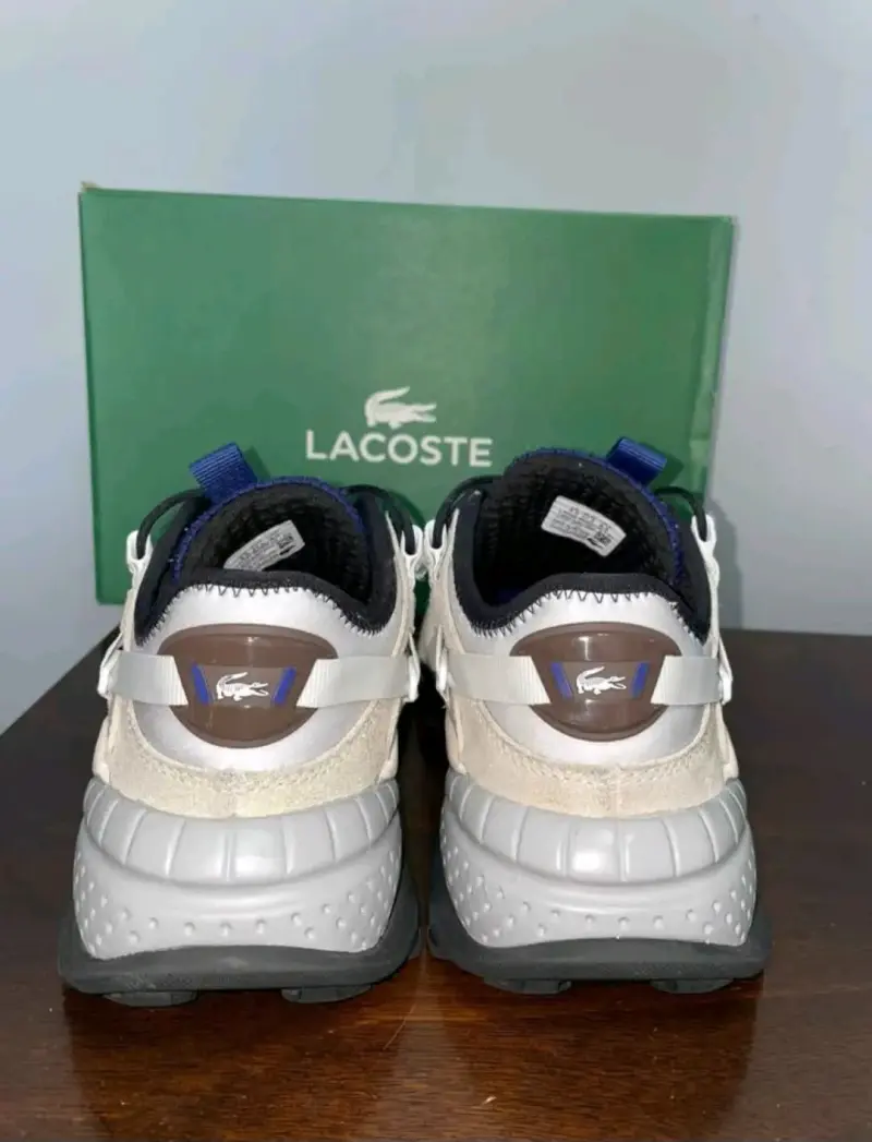 Zapatillas deportivas Lacoste blancas - 4