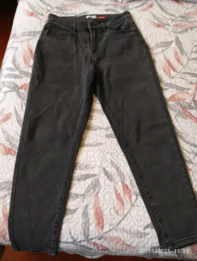 Pantalón cargo azul oscuro - miniatura 2