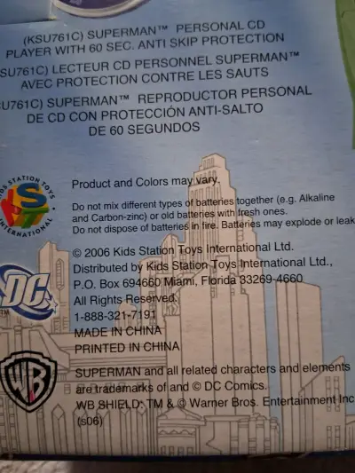 Teléfono Superman en caja - miniatura 4