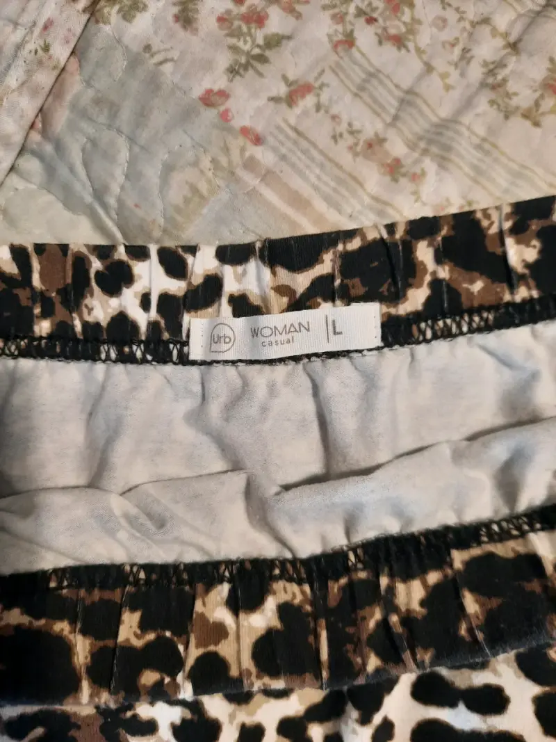 Falda corta estampado animal print - 2