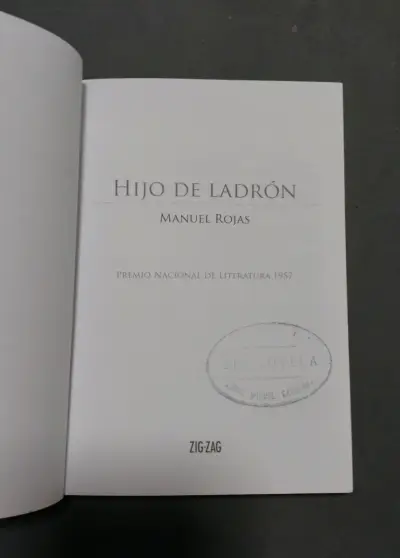Libro 'Hijo de ladrón' de Manuel Rojas - miniatura 3