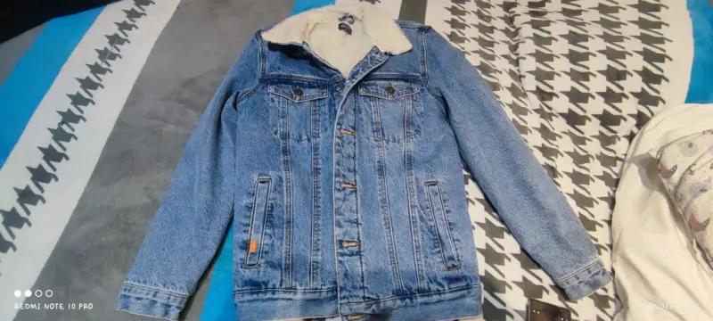 Chaqueta de mezclilla con chiporro - 2