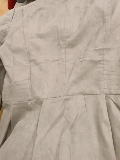 Chaqueta efecto gamuzada con cierre - miniatura 3