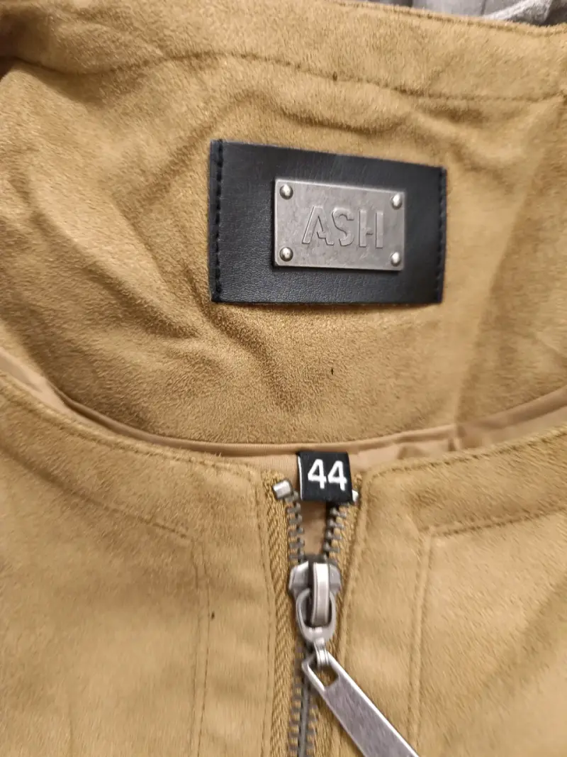 Chaqueta efecto gamuza ASH - 1