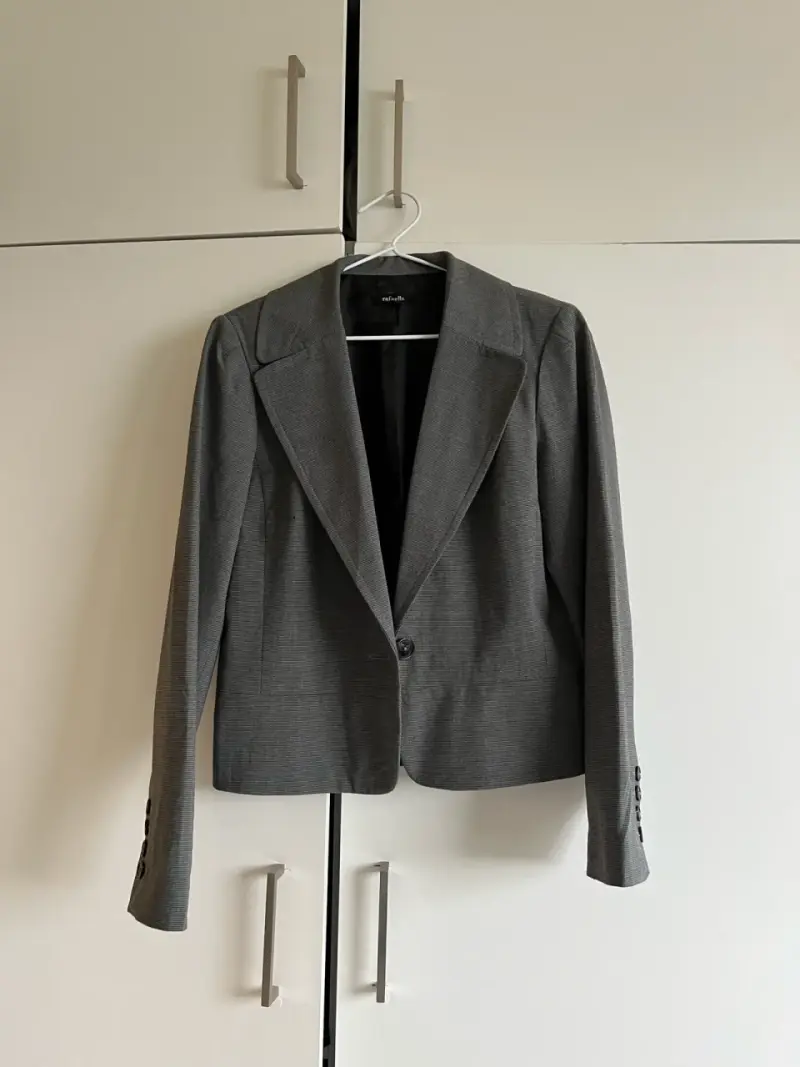 Blazer gris elegante