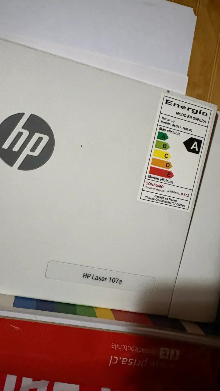 Impresora láser HP 107a con toner - 3