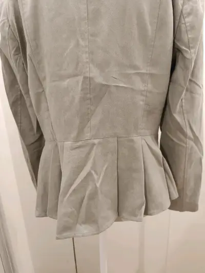 Chaqueta efecto gamuzada con cierre - miniatura 8