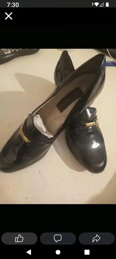 Zapatos de vestir negros para mujer - miniatura 1