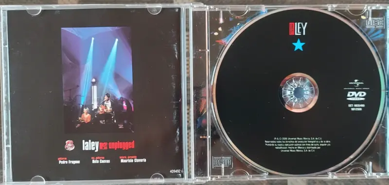 DvD La Ley MTV Unplugged - 3