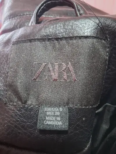 Chaqueta zara negra - miniatura 1