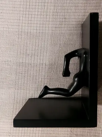 Sujetalibros decorativos negro - miniatura 2