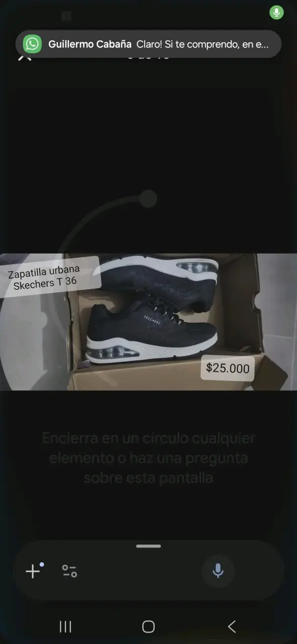 Zapatillas urbanas Skechers T36