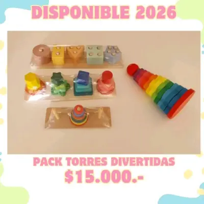 Pack Torres Divertidas - miniatura 1