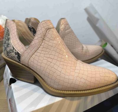 Botines rosado texturizado - miniatura 1