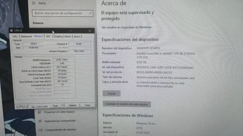 Memoria RAM Crucial 8GB DDR4 - 3