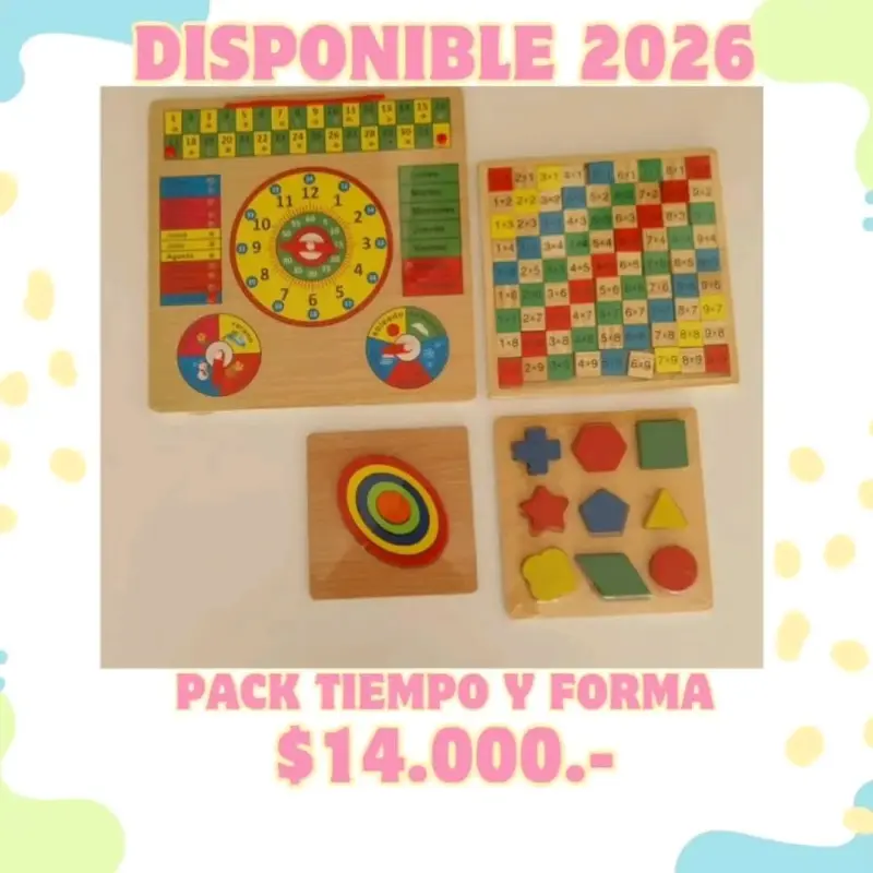 Pack “Tiempo y Formas” - 6