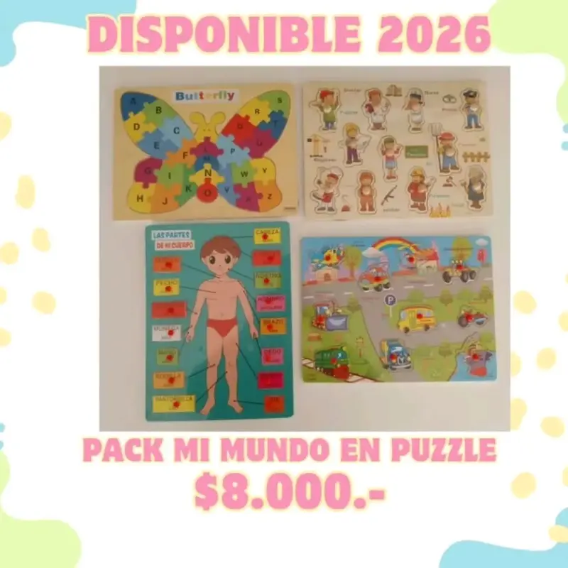 Pack “Mi Mundo en Puzzles” - 1