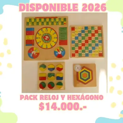Pack “Reloj y Hexágono” - miniatura 1