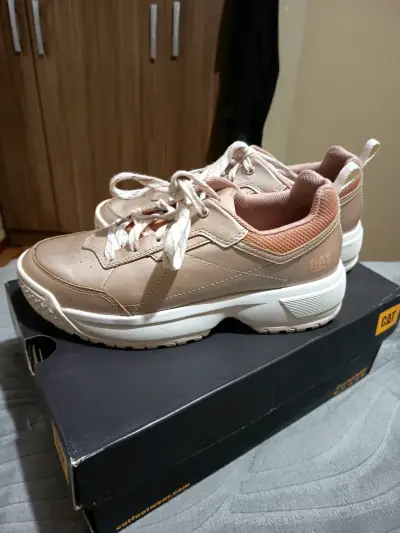 Zapatillas CAT beige - miniatura 1