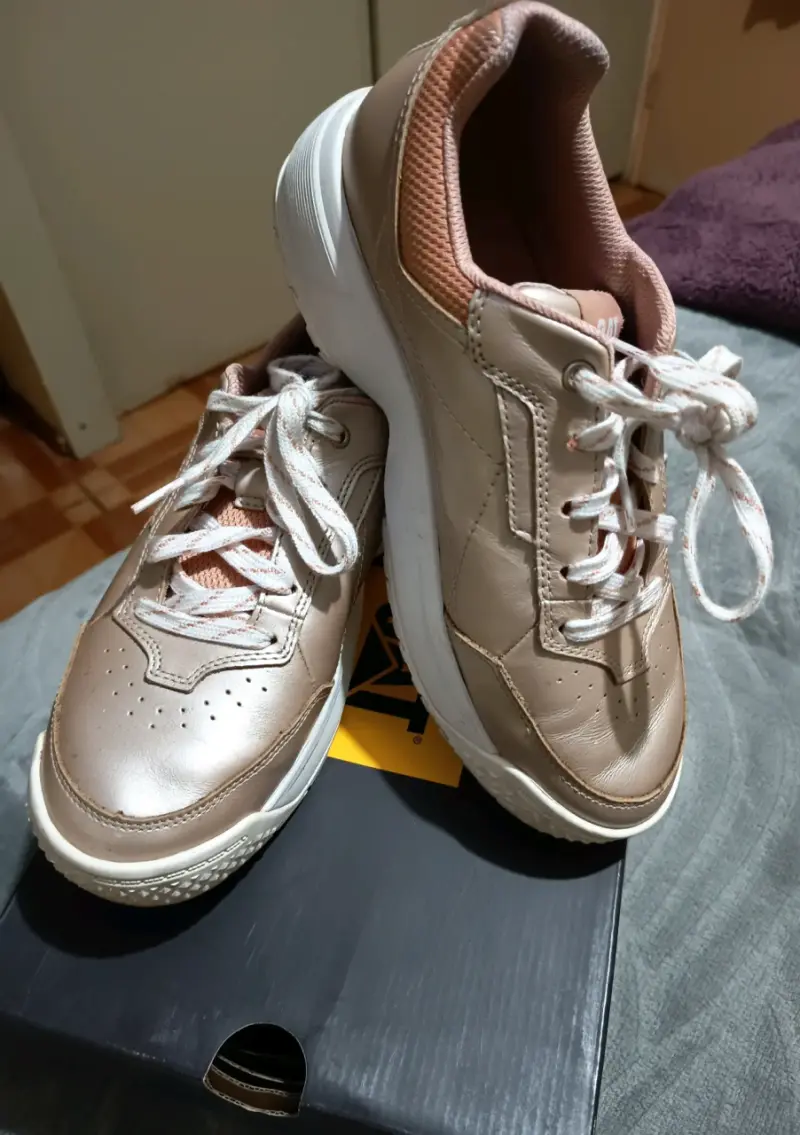 Zapatillas CAT beige - 3