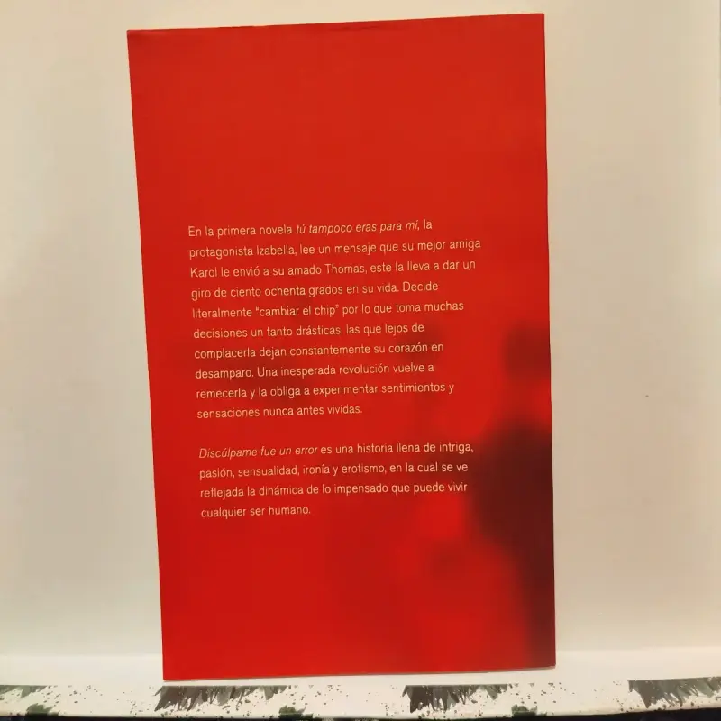 Libro 'Discúlpame, fue un error' - 2