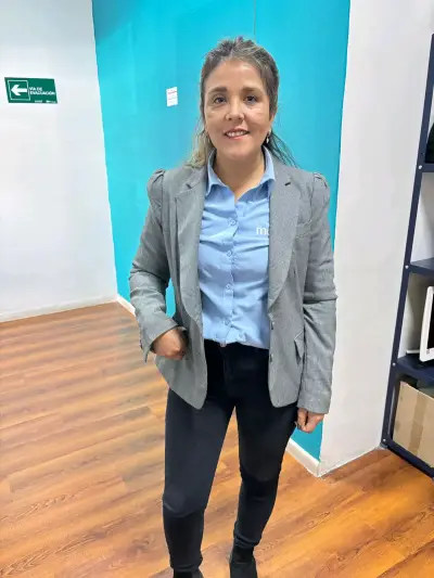 Blazer gris mujer elegante - miniatura 1