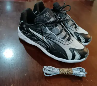 Zapatillas deportivas gris y negro - miniatura 4