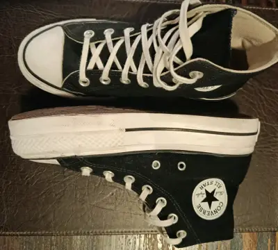 Zapatillas Converse negras clásicas - miniatura 1