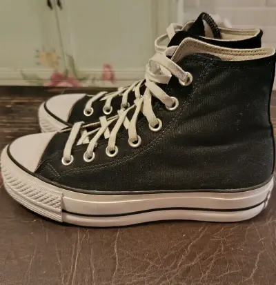 Zapatillas Converse negras clásicas - miniatura 2