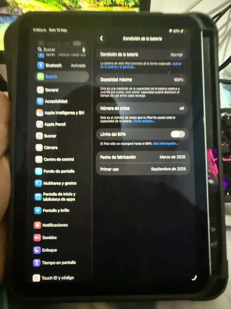 iPad Mini A17 Pro 128GB Negro - 3