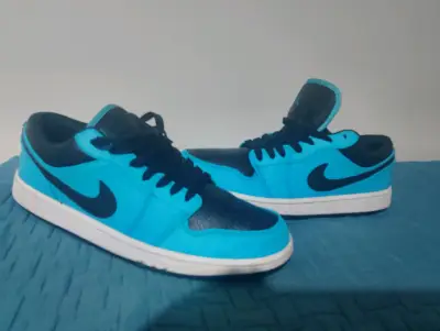 Zapatillas deportivas azul y negro - miniatura 4