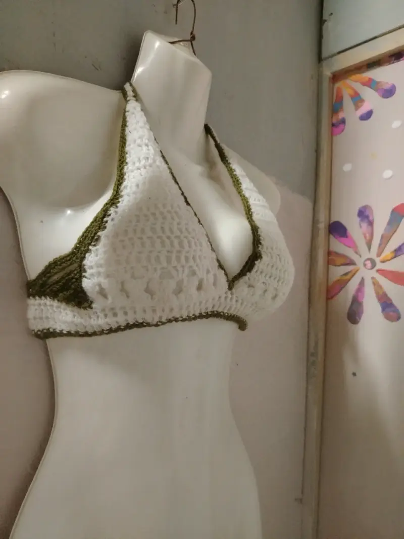 Top bikini tejido a mano - 2