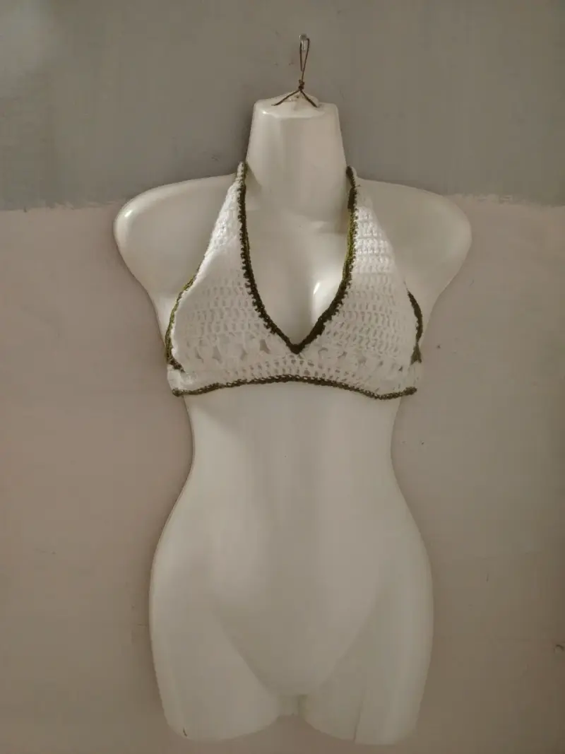Top bikini tejido a mano - 3