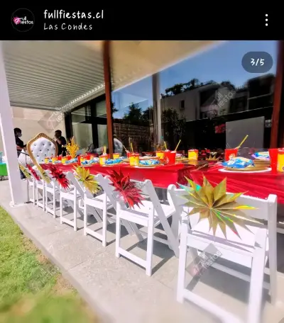 Mobiliario y decoración para fiesta infantil - miniatura 3